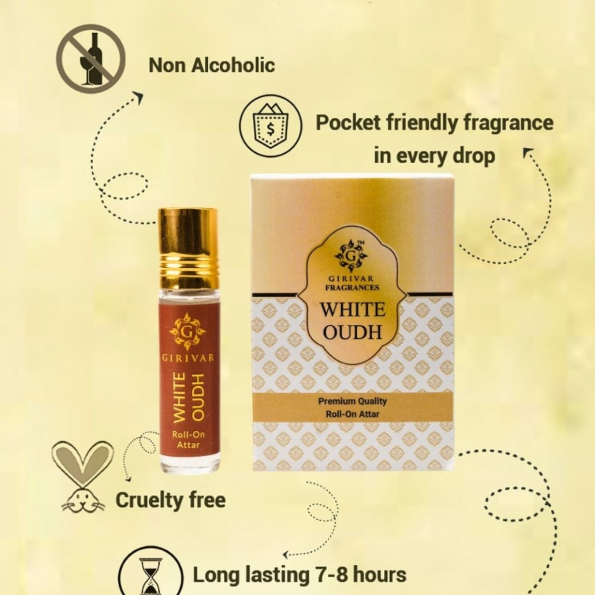 White Oudh Attar